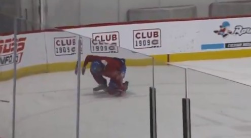 Jonathan Drouin s'est fait très peur à l'entraînement