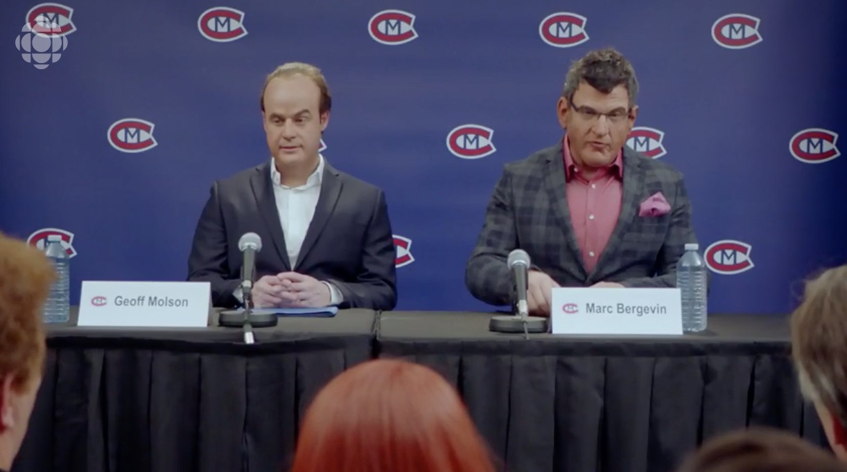 Le bye-bye a créé un personnage mélangeant Claude Julien et Marc Bergevin?
