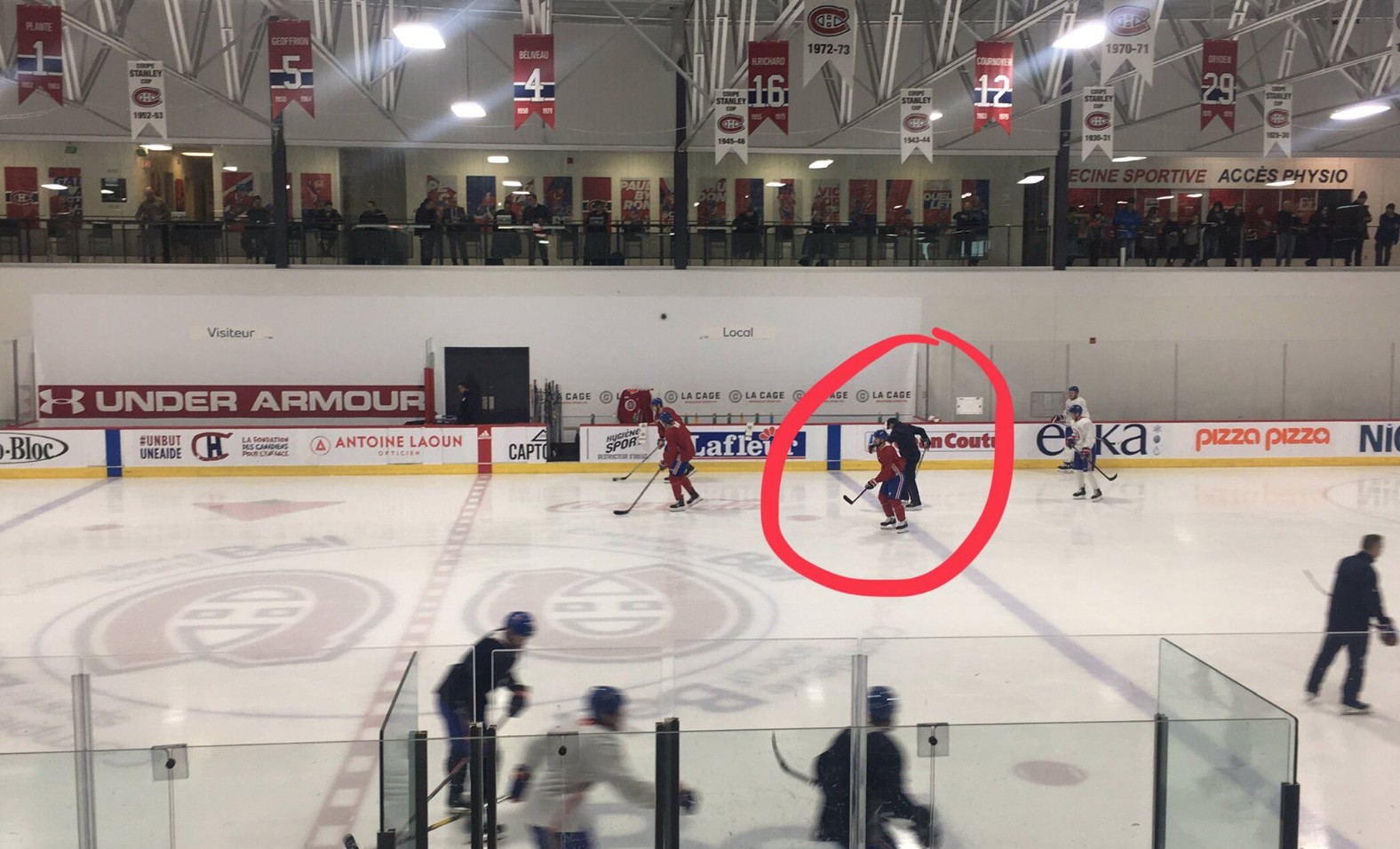 L'entraînement du Canadien en cinq points