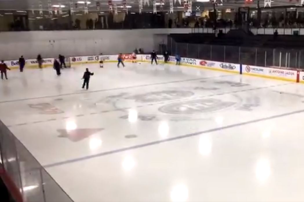 Un premier entraînement pour Nate Thompson et Dale Weise