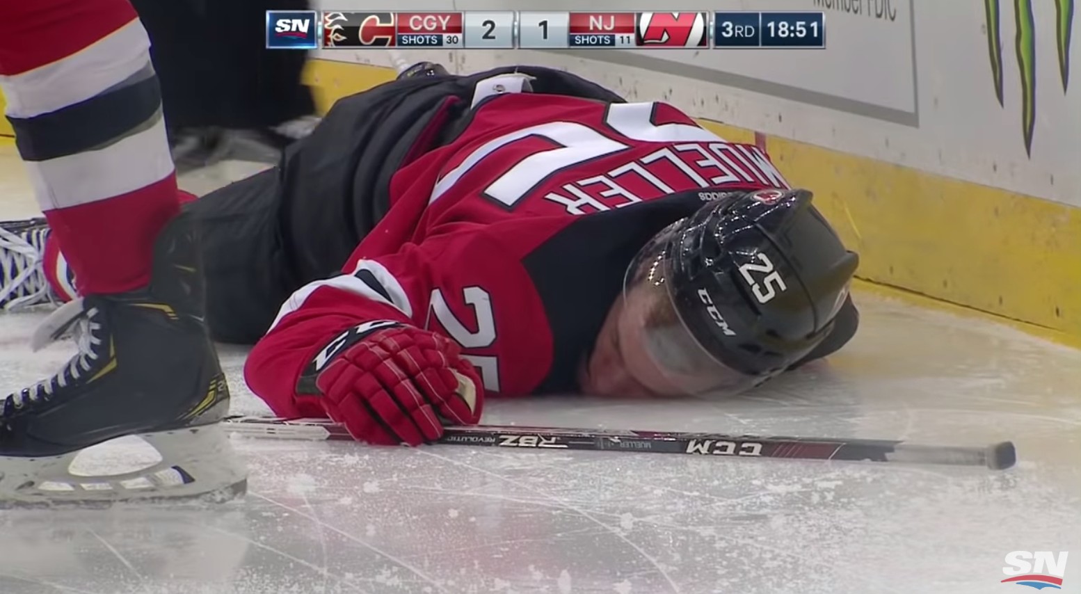 Top-5 : Une séquence atroce entre les Flames et les Devils