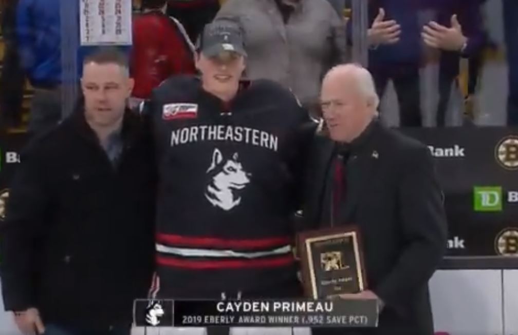 Cayden Primeau va signer son contrat d’entrée avec le Canadien