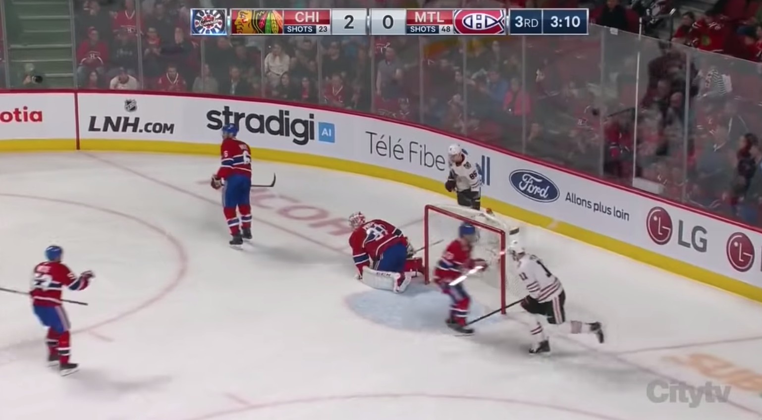 Le Canadien se retrouve au 30e rang d'un palmarès important