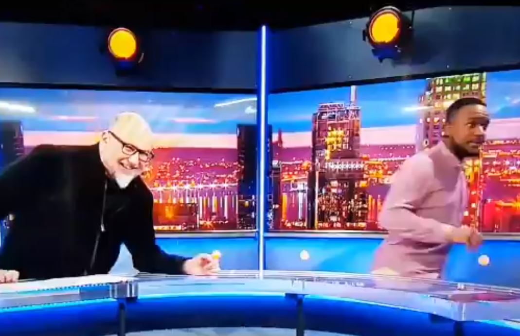 Jean-Charles Lajoie et Andy Mailly-Pressoir nous ont livré un hilarant moment de télé