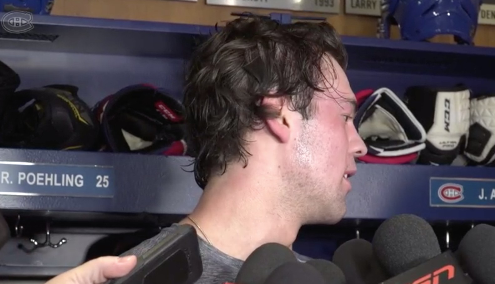 Le Canadien ne fera pas de cadeau à Ryan Poehling