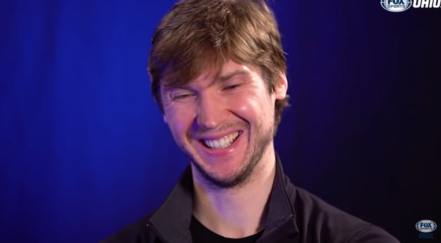 Une photo hilarante de Panarin et Bobrovsky circule