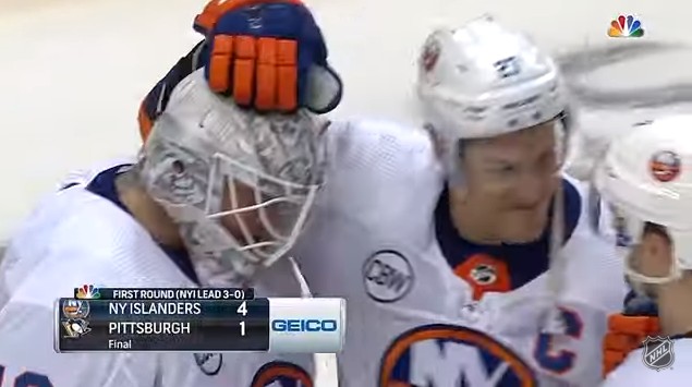 Les Penguins de Pittsburgh sont dans l'eau chaude