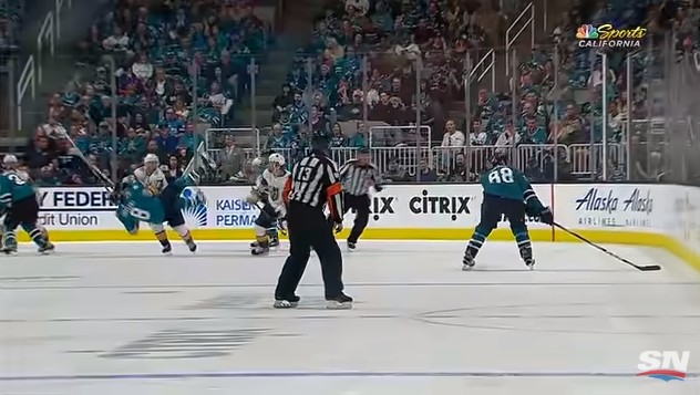 Les Sharks de San Jose se sont moqués des Golden Knights de Vegas