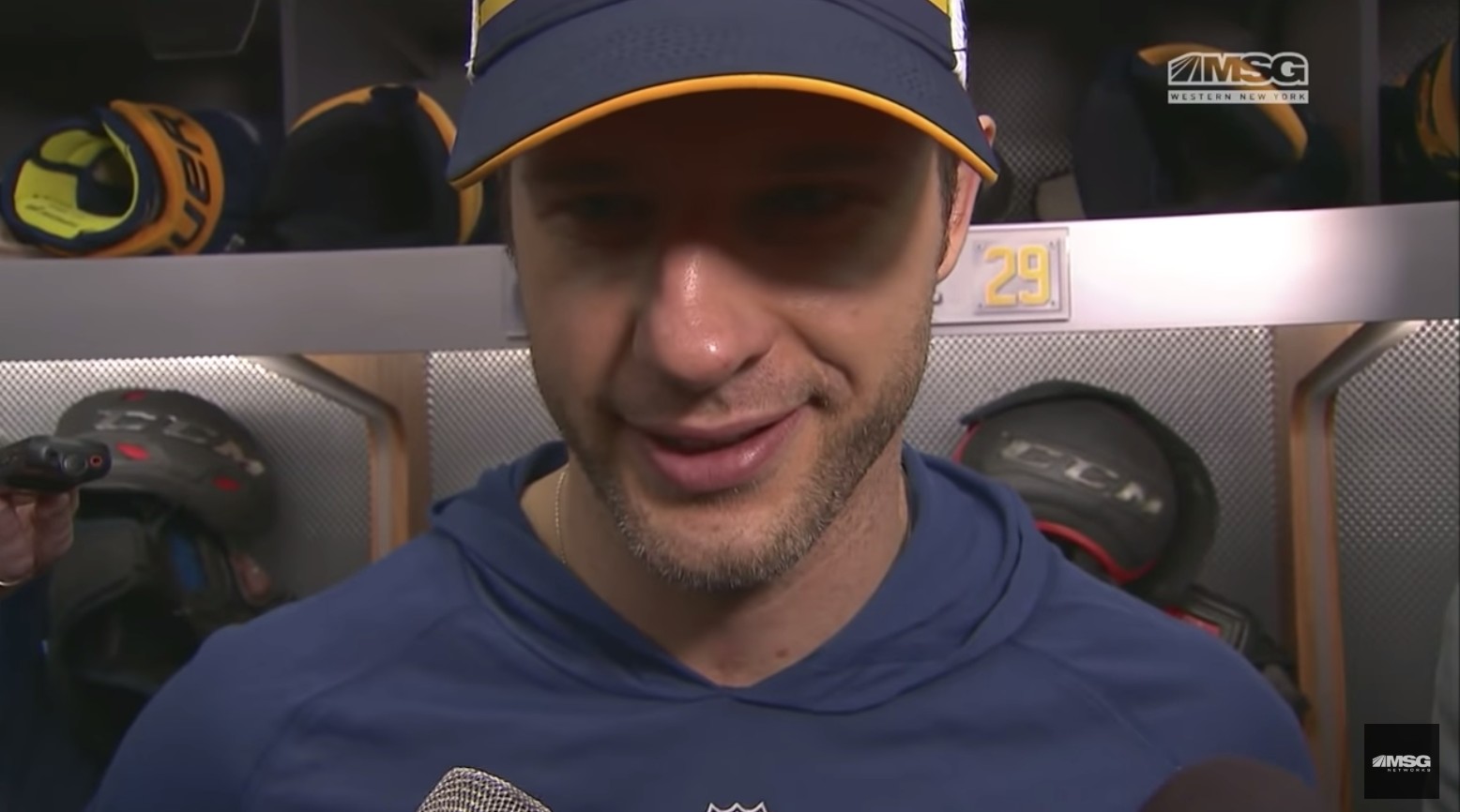 Jason Pominville a été vu à Montréal