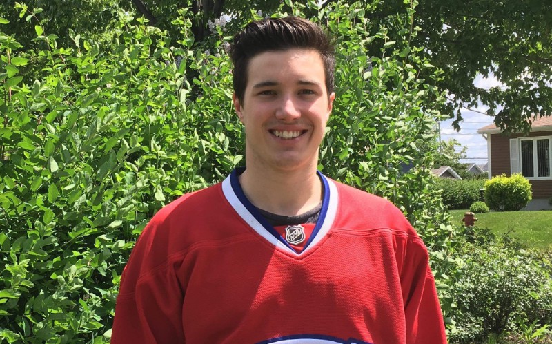 Rafaël Harvey-Pinard et sa famille sont aux anges