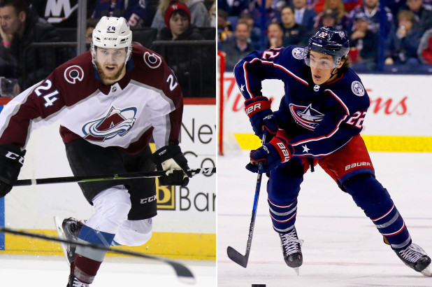 Sonny Milano et A.J. Greer ont été accusés de voies de fait dimanche à New York