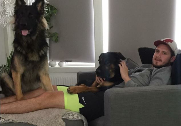 Oliver Ekman-Larsson s'est fait attaquer par son propre chien