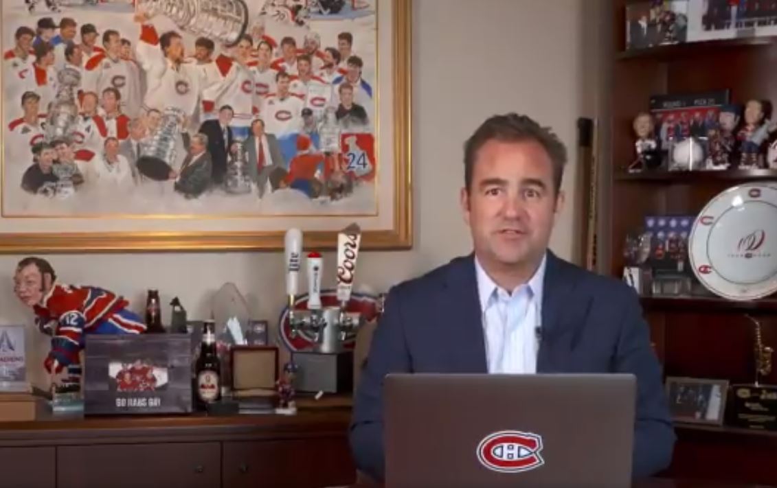 Un fan a questionné Geoff Molson sur les millions $ disponibles et non-dépensés depuis deux ans