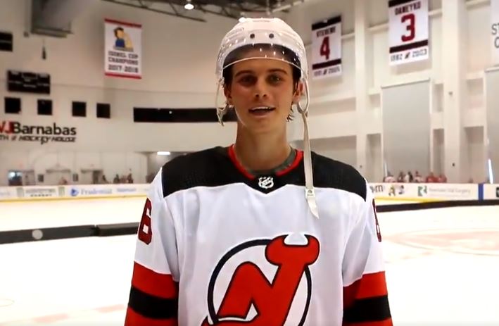 Jack Hughes a été (très) impressionnant au camp de développement des Devils