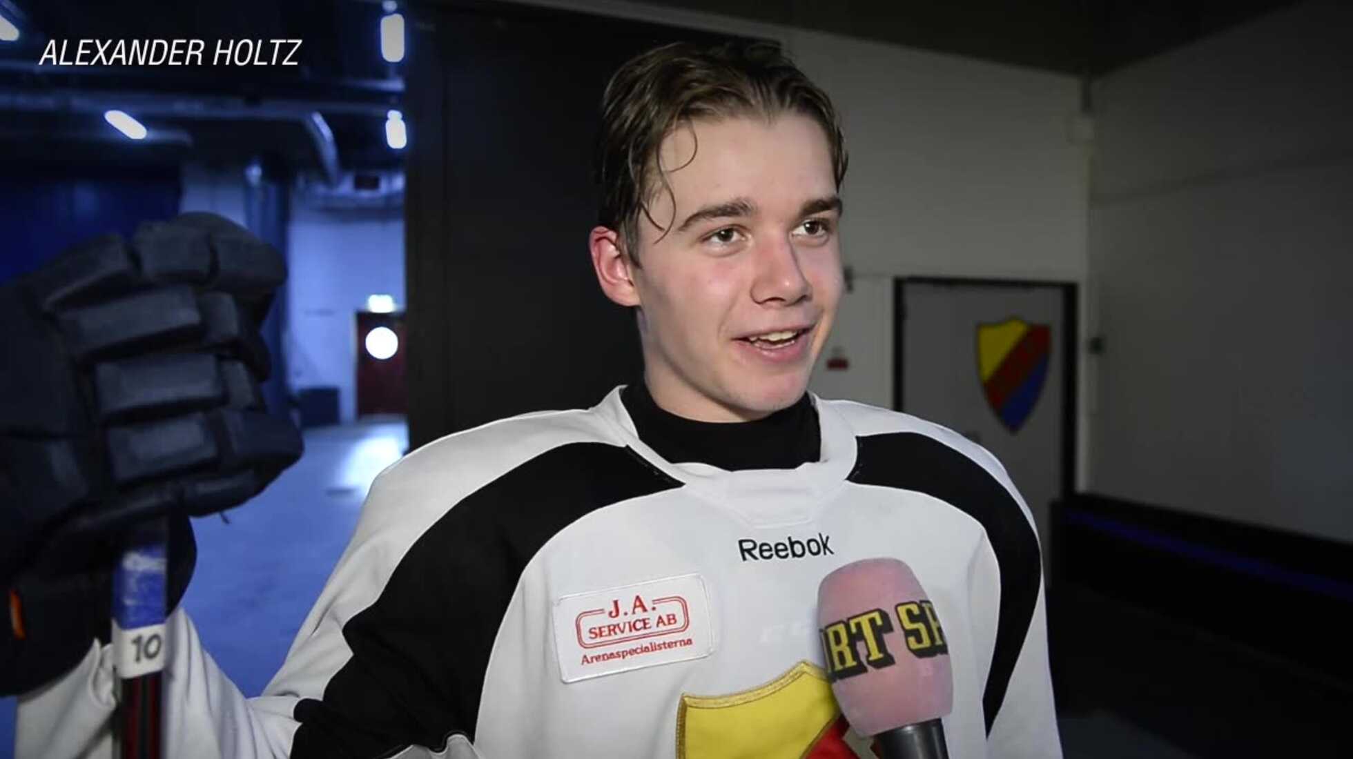 Repêchage de 2020 : Alexander Holtz, le marqueur naturel du repêchage