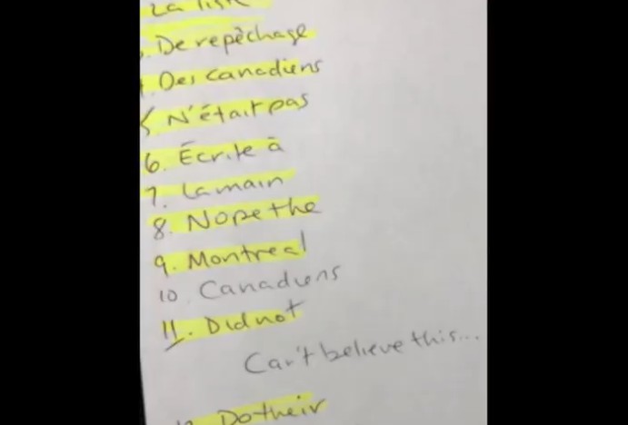 Le Canadien réplique aux rumeurs à propos de sa liste de repêchage