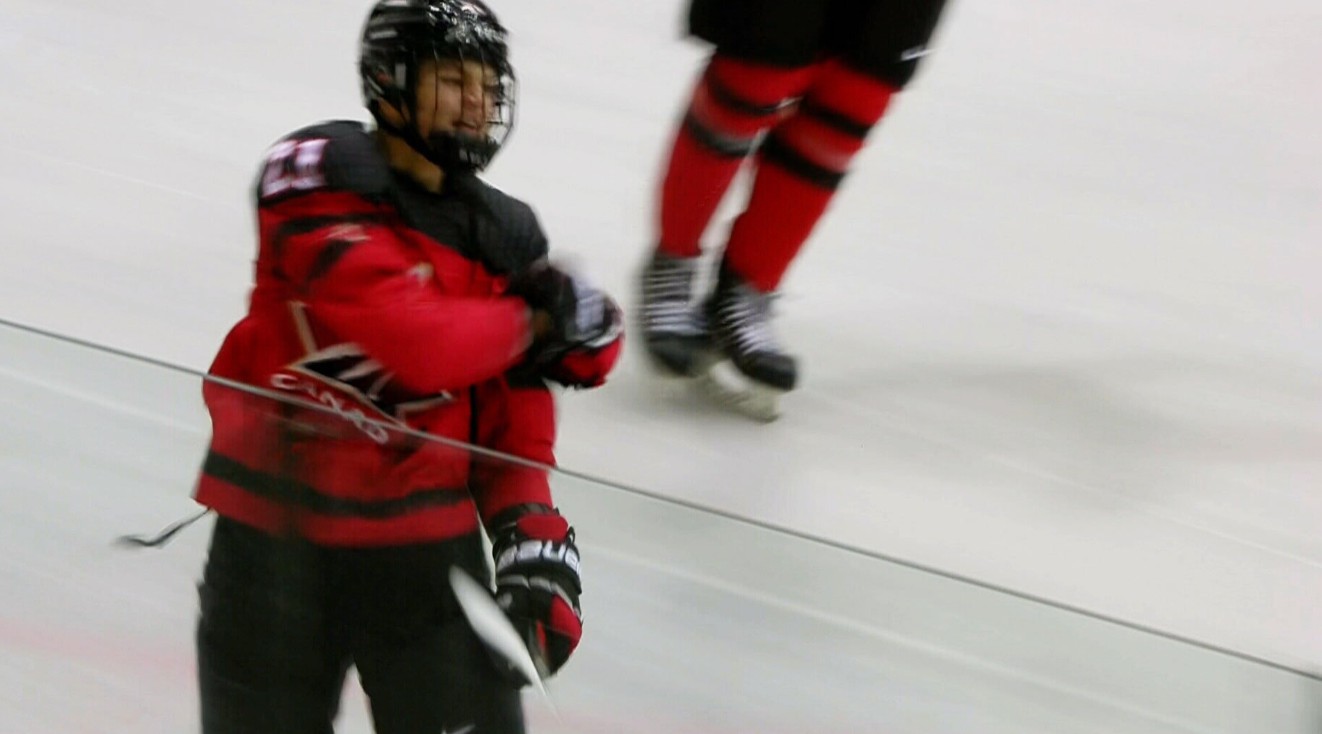 Cole Perfetti domine à la Coupe Hlinka-Gretzky