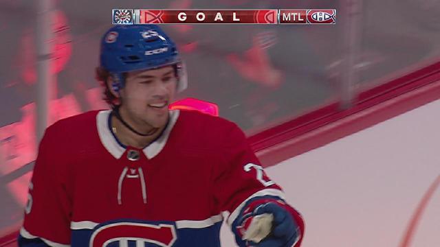 Ryan Poehling se confie sur son premier match