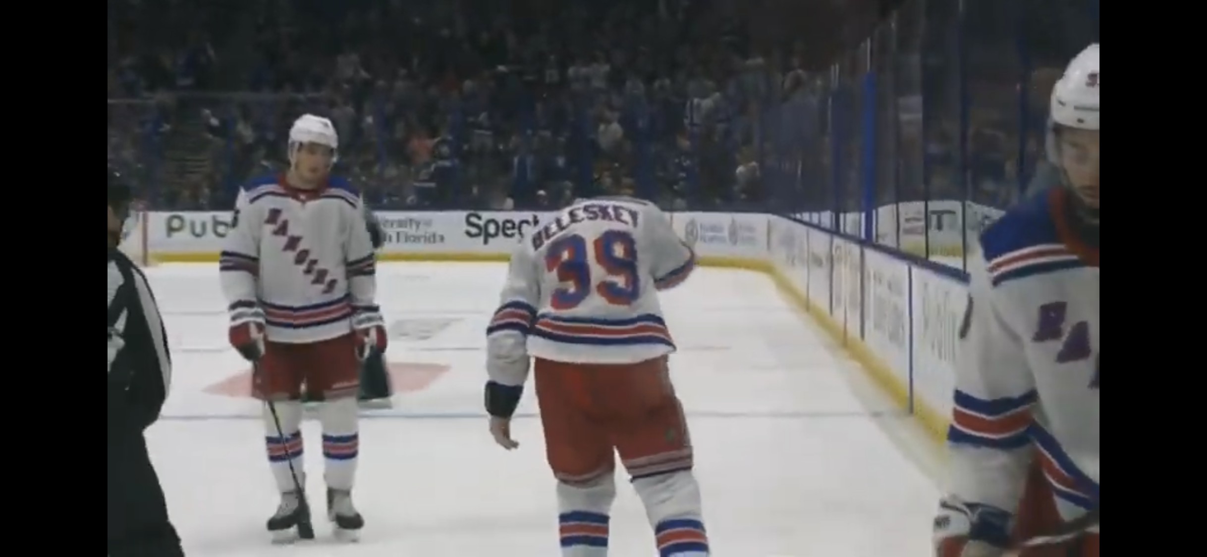 Matt Beleskey n’a même pas le droit de participer au camp des Rangers