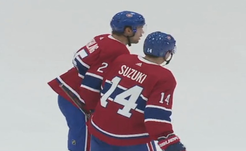 Nick Suzuki a vraiment aimé jouer avec Ryan Poehling