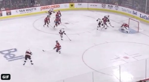 Cayden Primeau connaît une première sortie difficile avec le Rocket de Laval