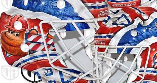 Le nouveau masque de Keith Kinkaid honore la construction montréalaise