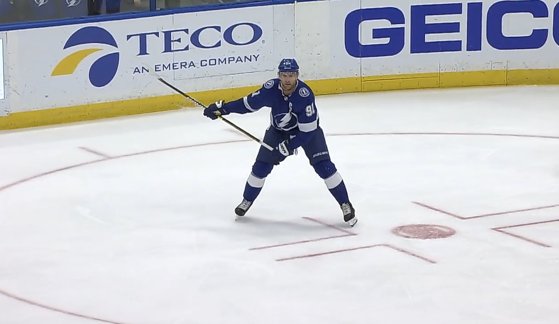 Steven Stamkos en a déjà assez des performances du Lightning