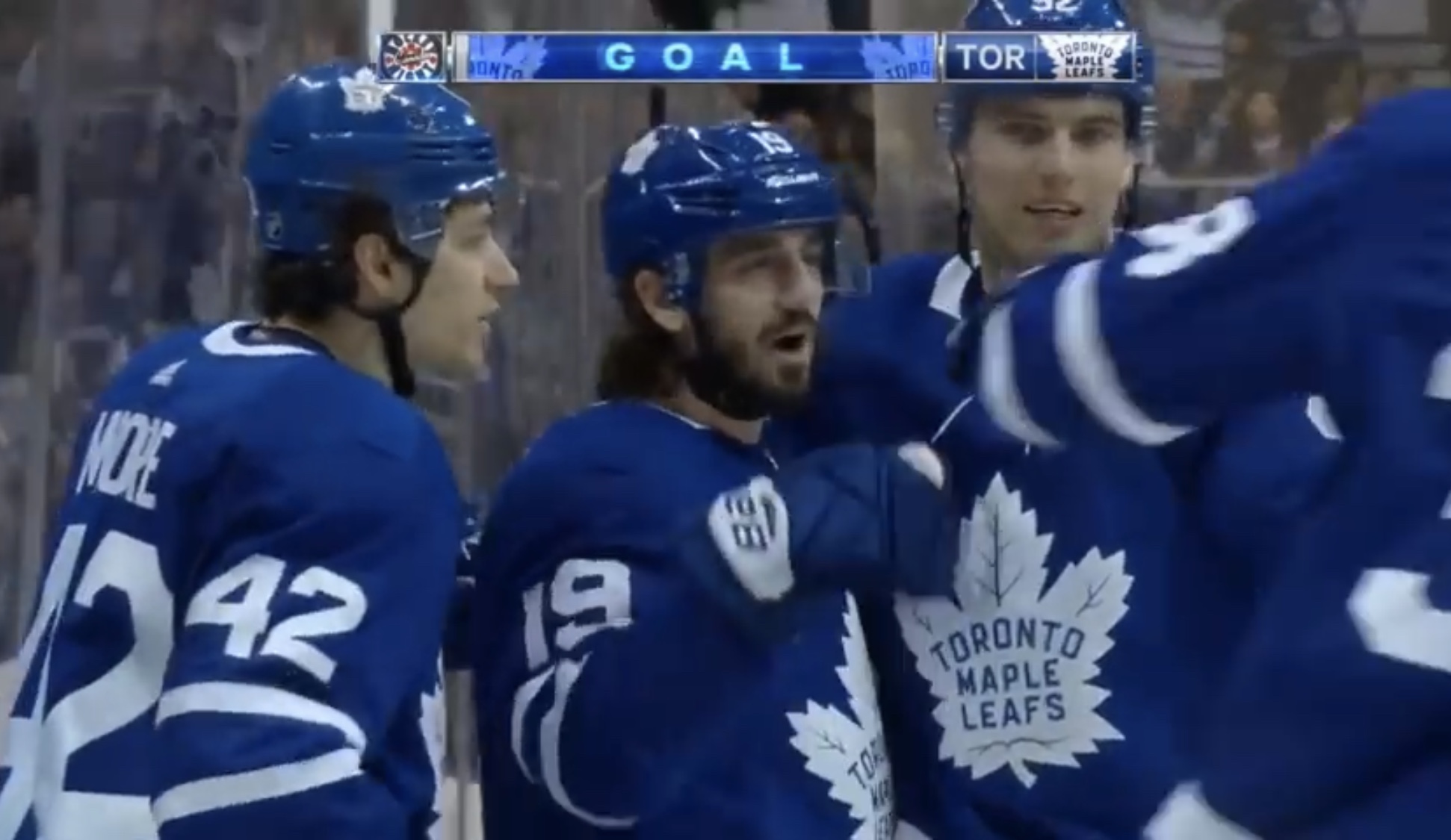 Un joueur des Maple Leafs de Toronto est sur le marché