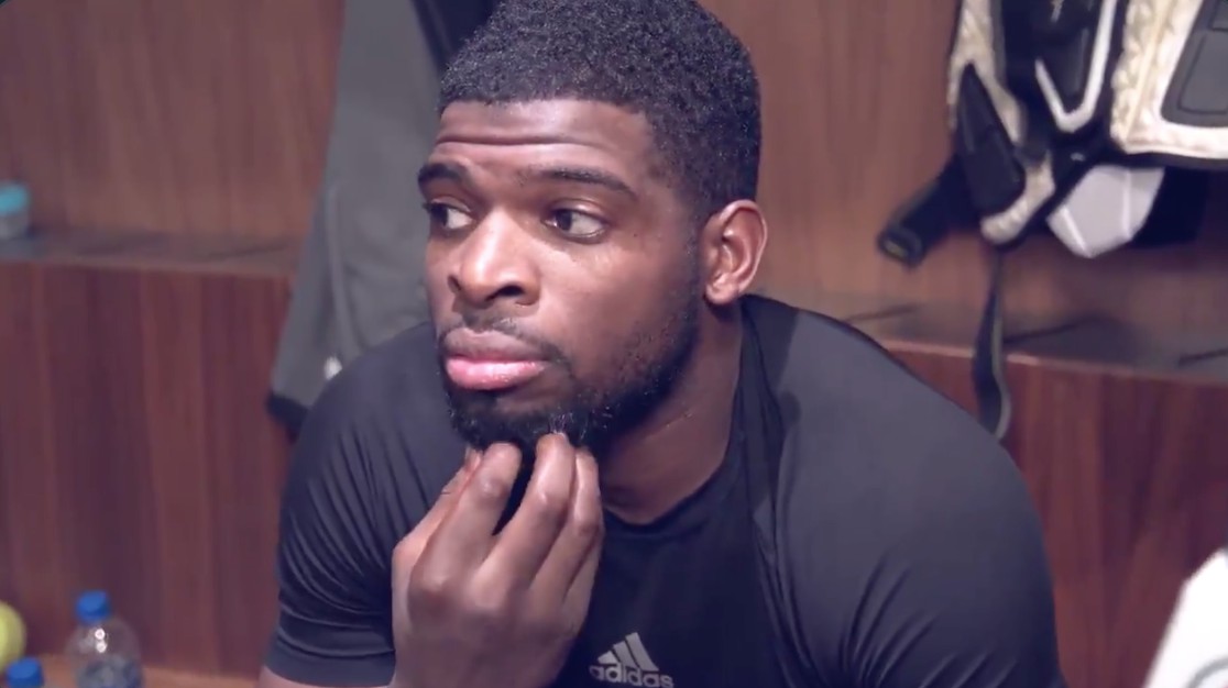 P.K. Subban s'en prend à lui-même