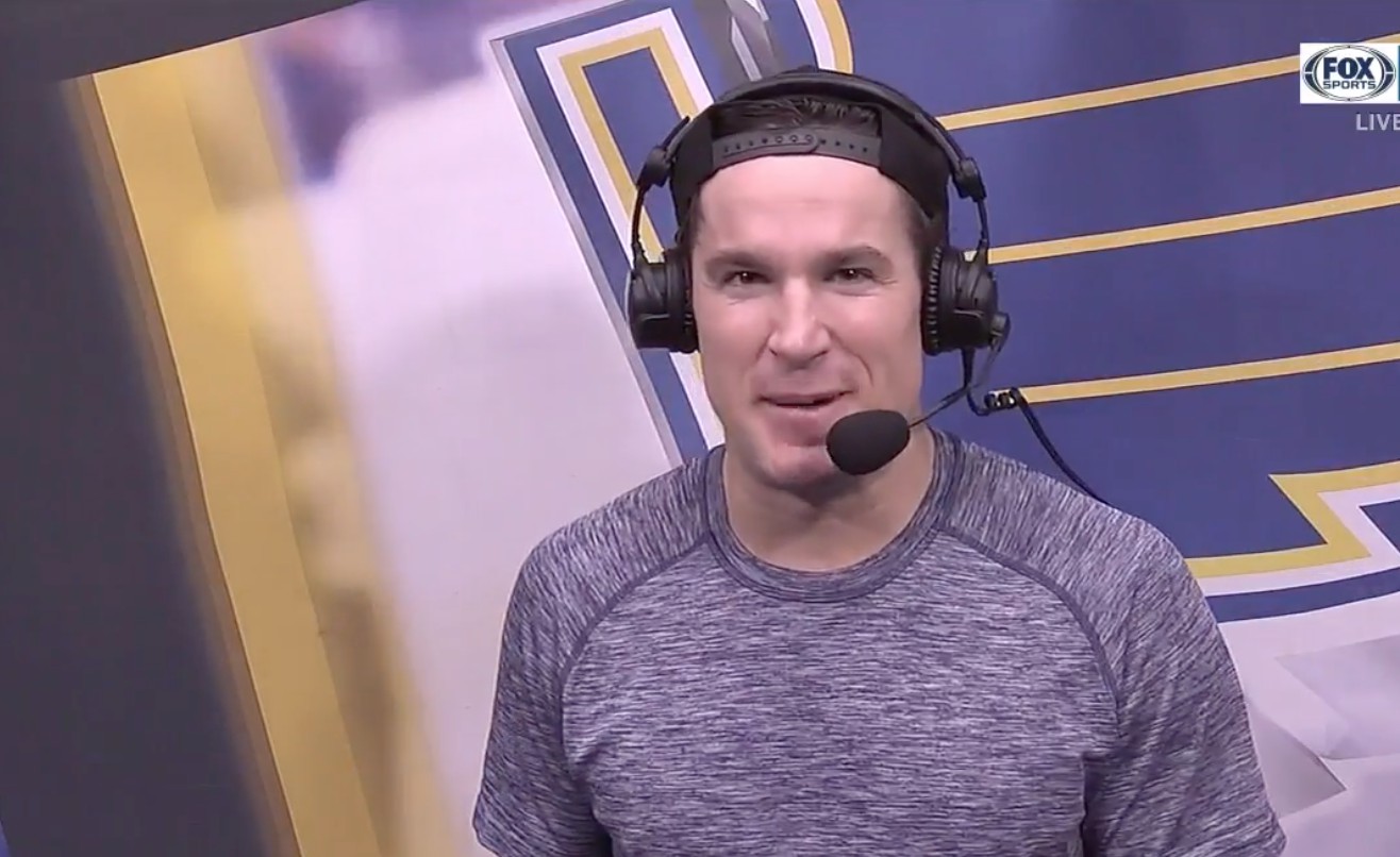 Scottie Upshall a ramassé les Stars publiquement