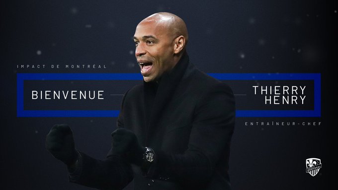 Thierry Henry est le nouvel entraîneur de l'Impact