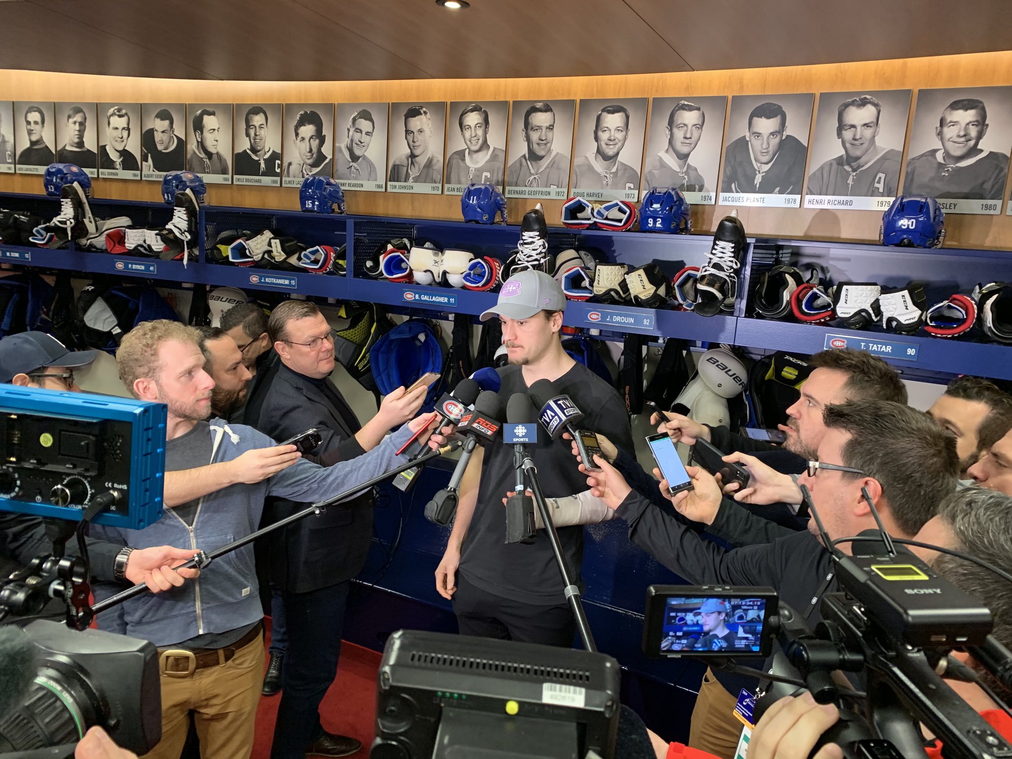 Le Canadien a annulé son entraînement matinal à la dernière minute