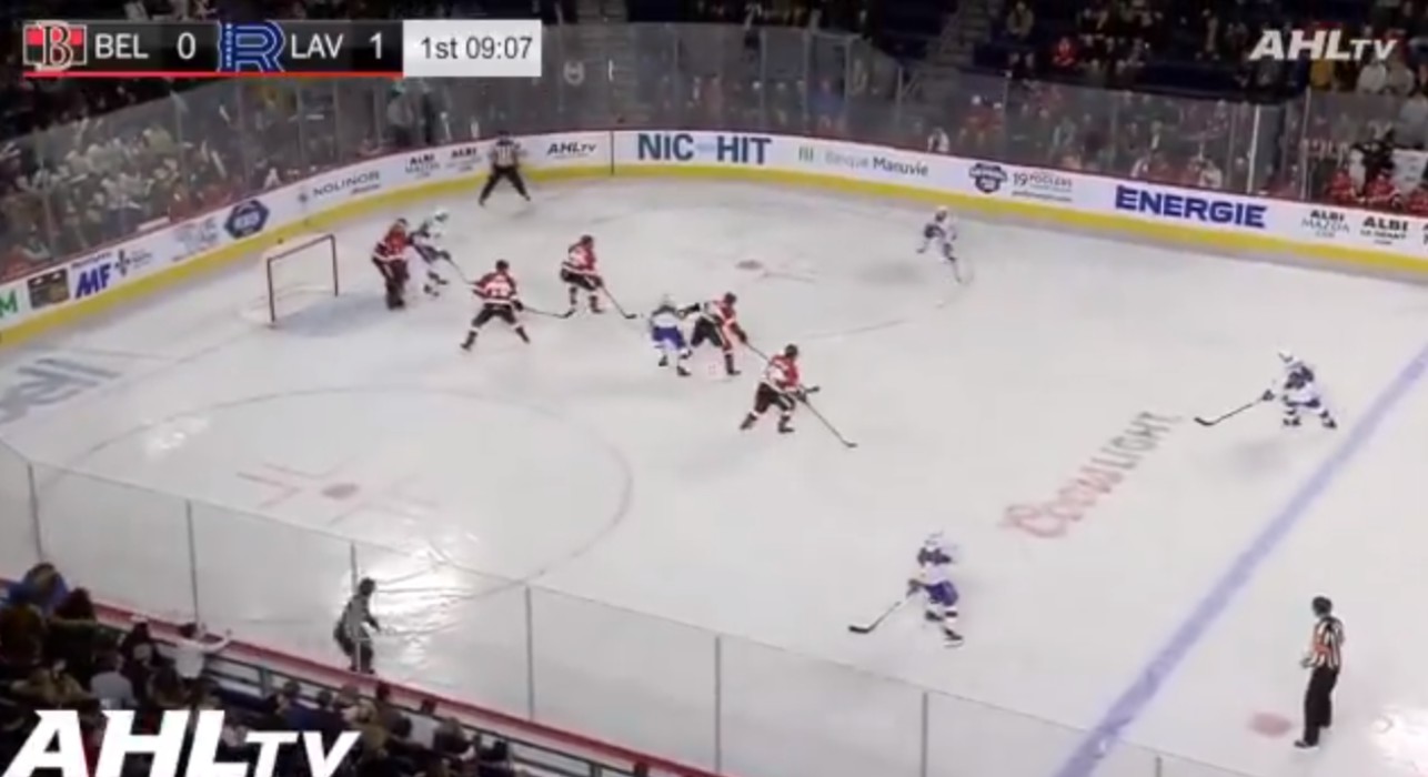 Charles Hudon inscrit un tour du chapeau dans la défaite du Rocket