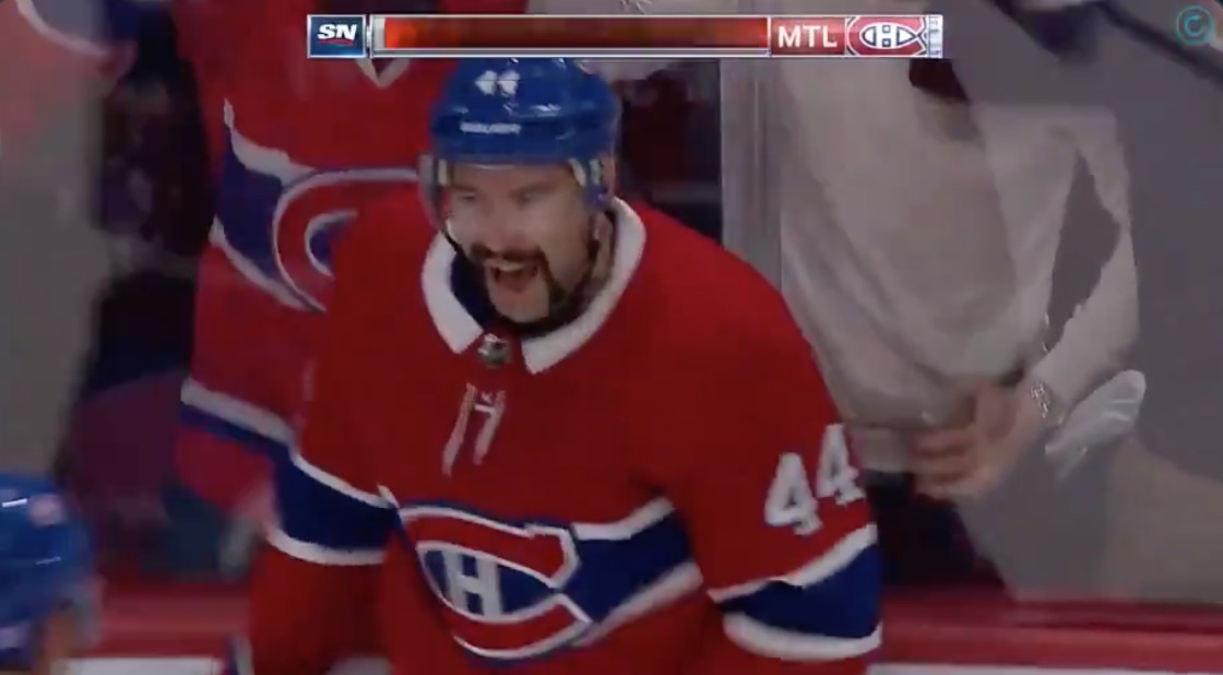 Nate Thompson est le seul marqueur des centres du CH en novembre