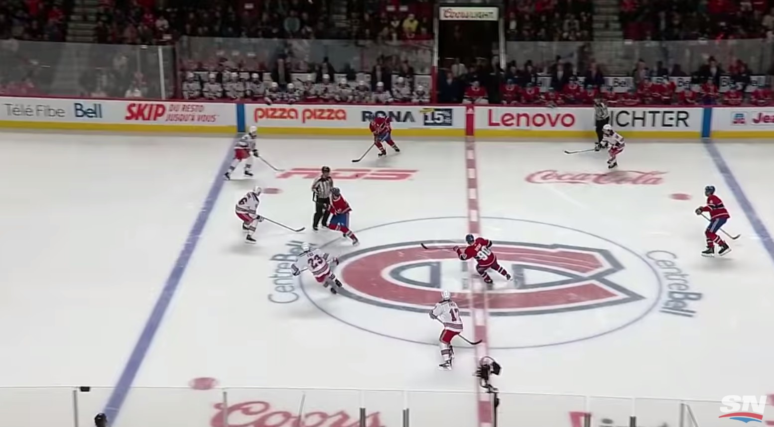 Dany Dubé a mis le point sur la grande différence (du CH) versus l'an passé