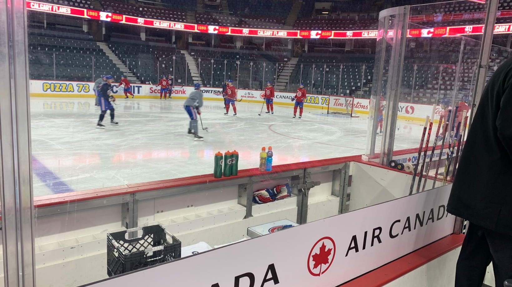 À l'entraînement : Claude Julien n'a pas déplacé Jordan Weal