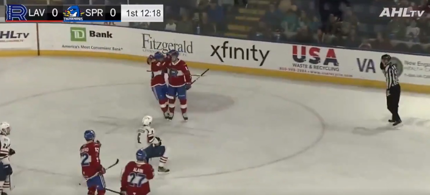 Une remontée spectaculaire du Rocket à Springfield