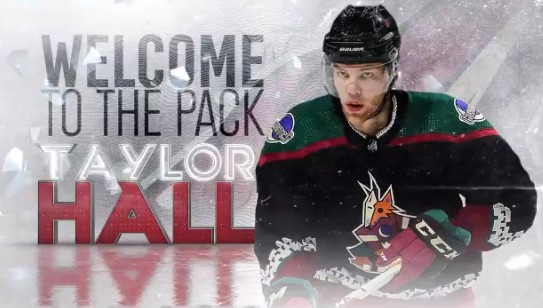 Taylor Hall acquis par les Coyotes