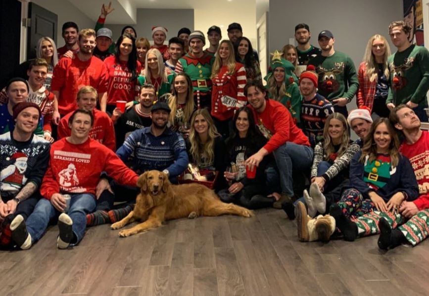 Le Canadien a profité de son weekend de congé pour tenir deux partys de Noël