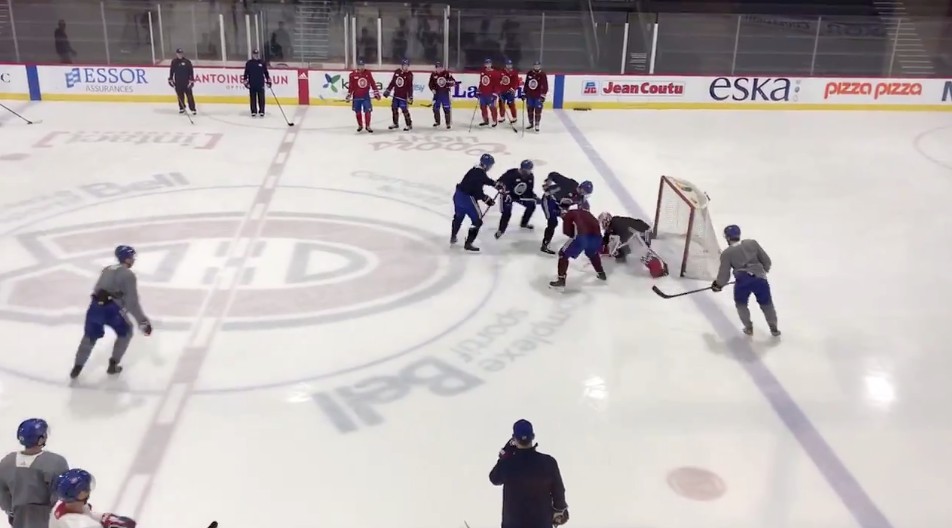 Claude Julien a sorti deux lapins de son chapeau aujourd'hui