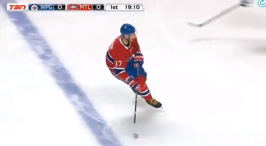 Ilya Kovalchuk connaît un excellent match et montre qu'il peut aider le Canadien