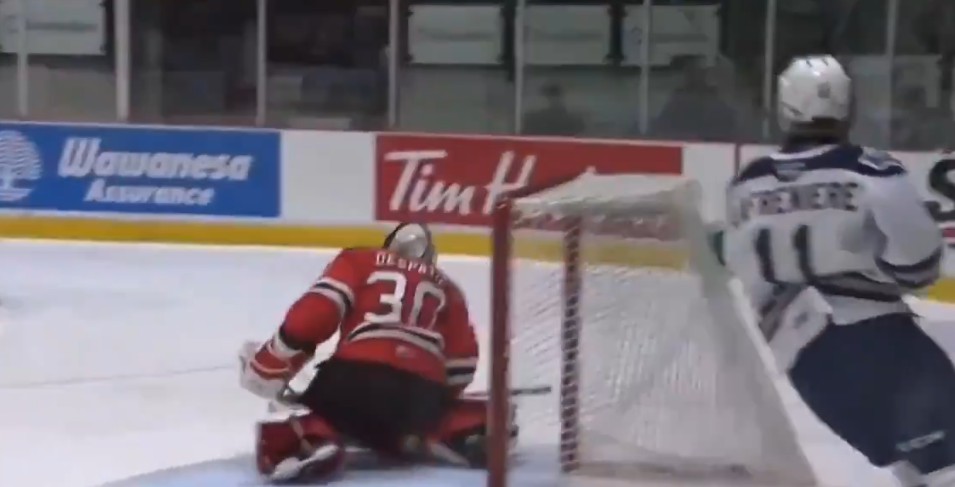 Un premier match de sept points dans la LHJMQ pour Alexis Lafrenière