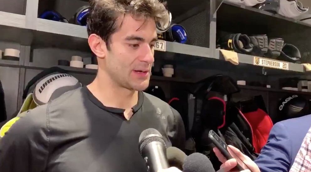 Max Pacioretty affirme qu'à Vegas, personne n'est imputable des résultats du club