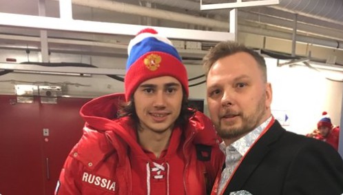 Alexander Romanov a livré quelques mots en français