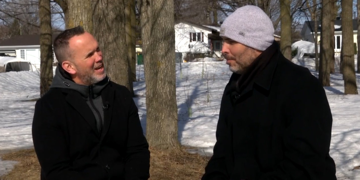 Michel Therrien et Joël Bouchard étaient là pour Derek Aucoin quand il en avait le plus besoin