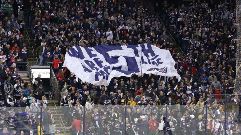 Il n'y aura plus de partisans aux matchs des Blue Jackets
