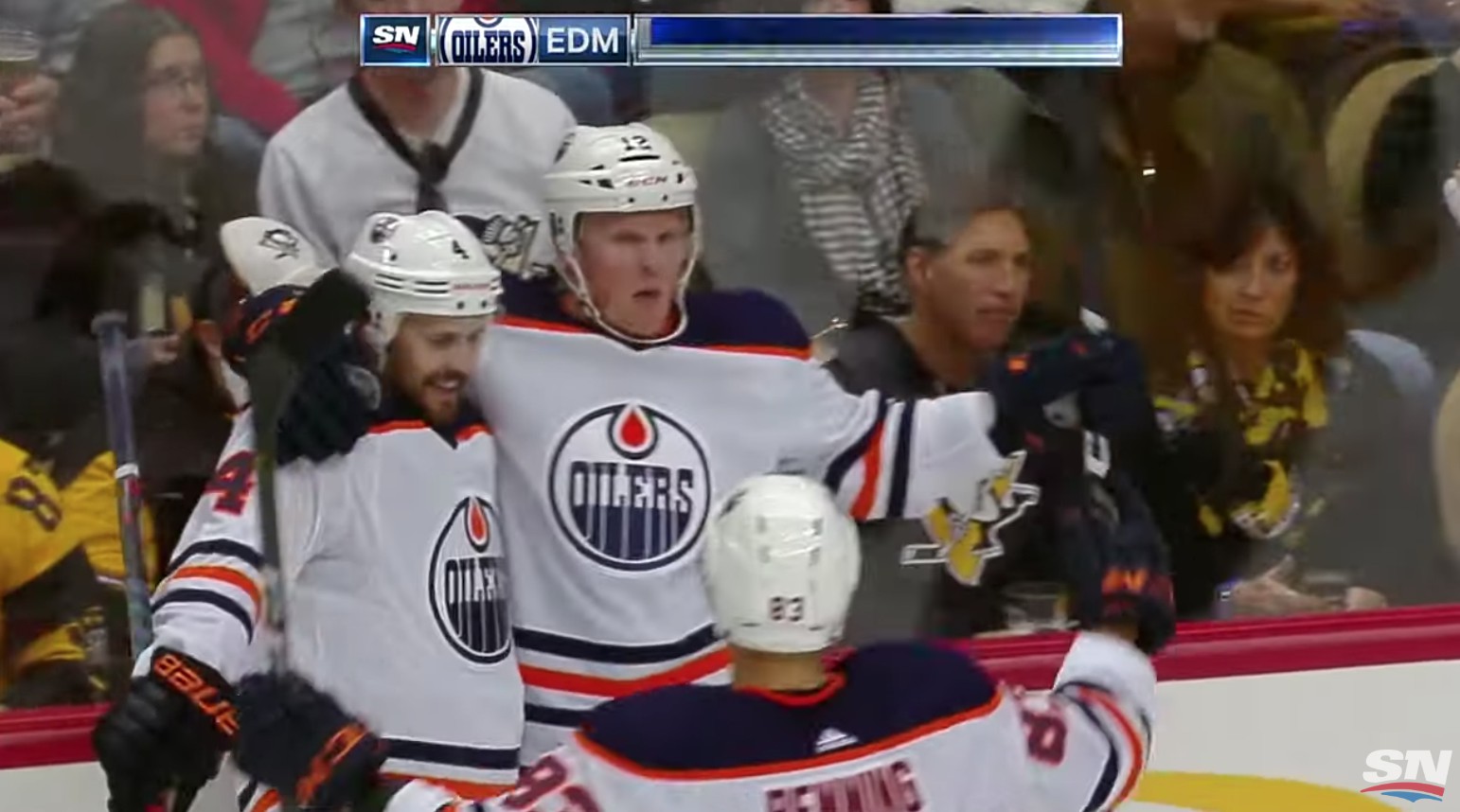 Un joueur des Oilers a été admis aux soins intensifs