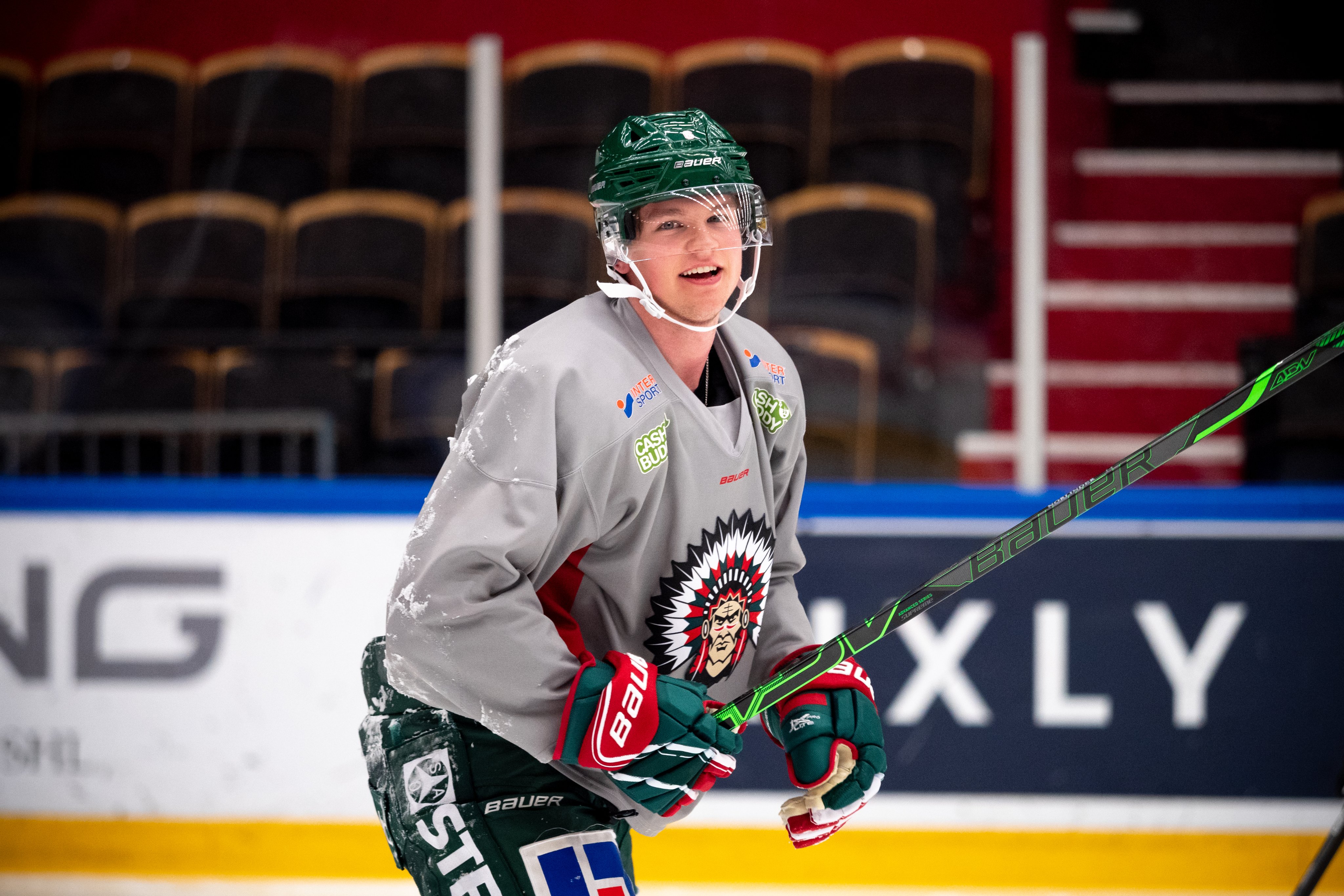 Mattias Norlinder s'est entraîné pour la première fois dans ses nouvelles couleurs