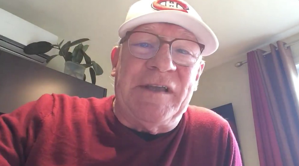 L'annonceur du Canadien de Montréal a donné beaucoup d'amour