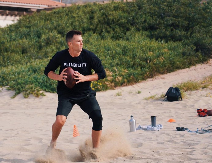 Tom Brady a été chassé d'un parc à Tampa